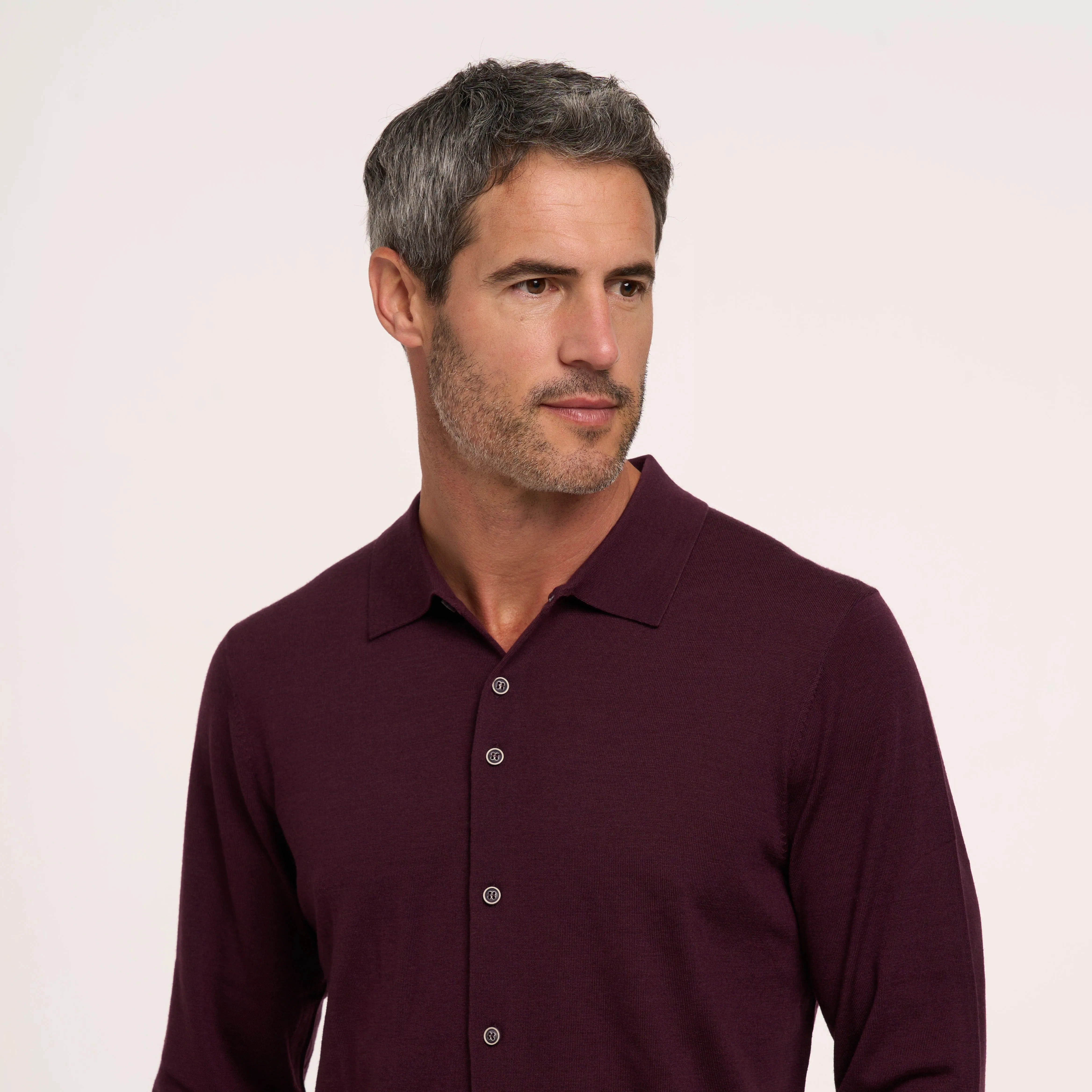 100% Merino wool knitshirt