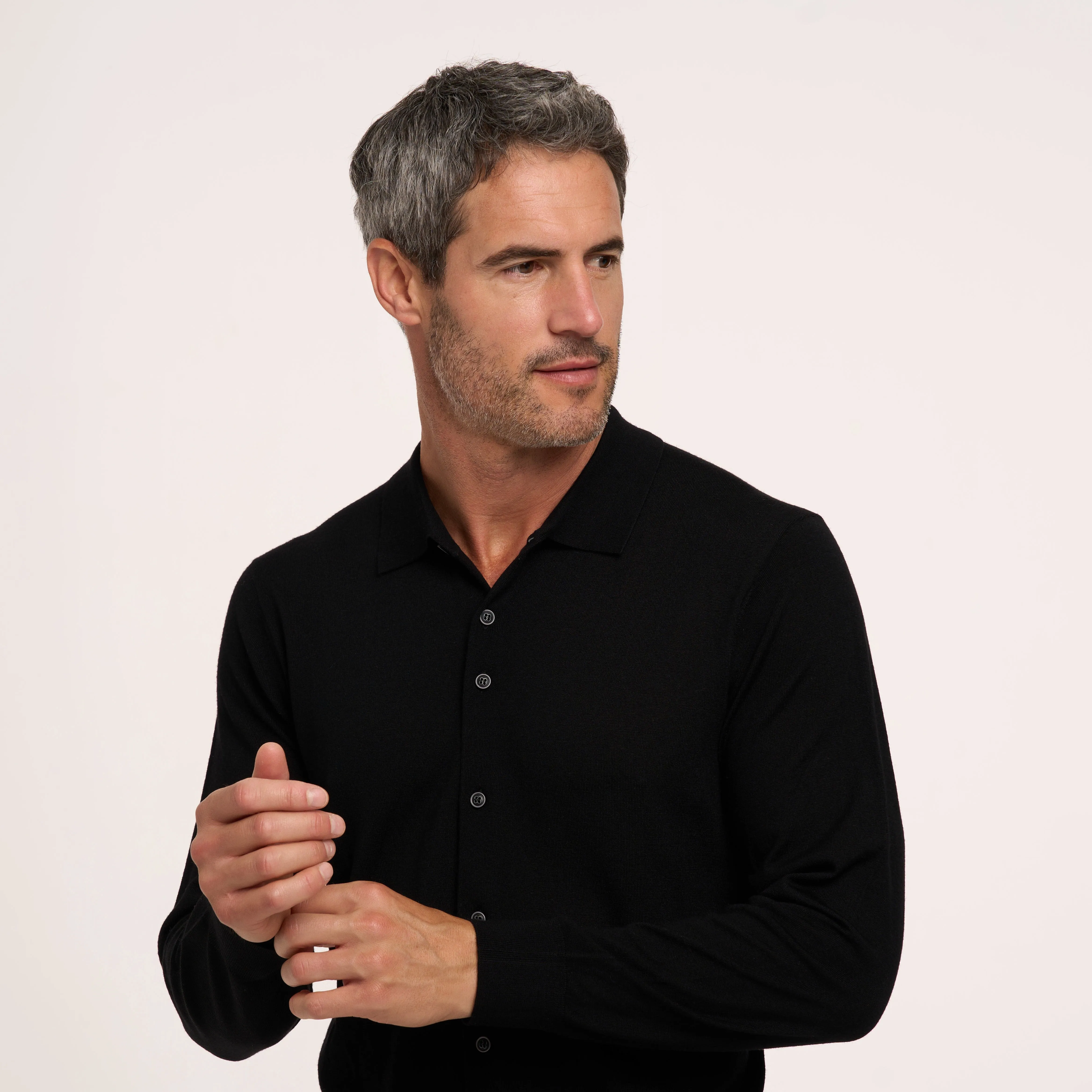 100% Merino wool knitshirt