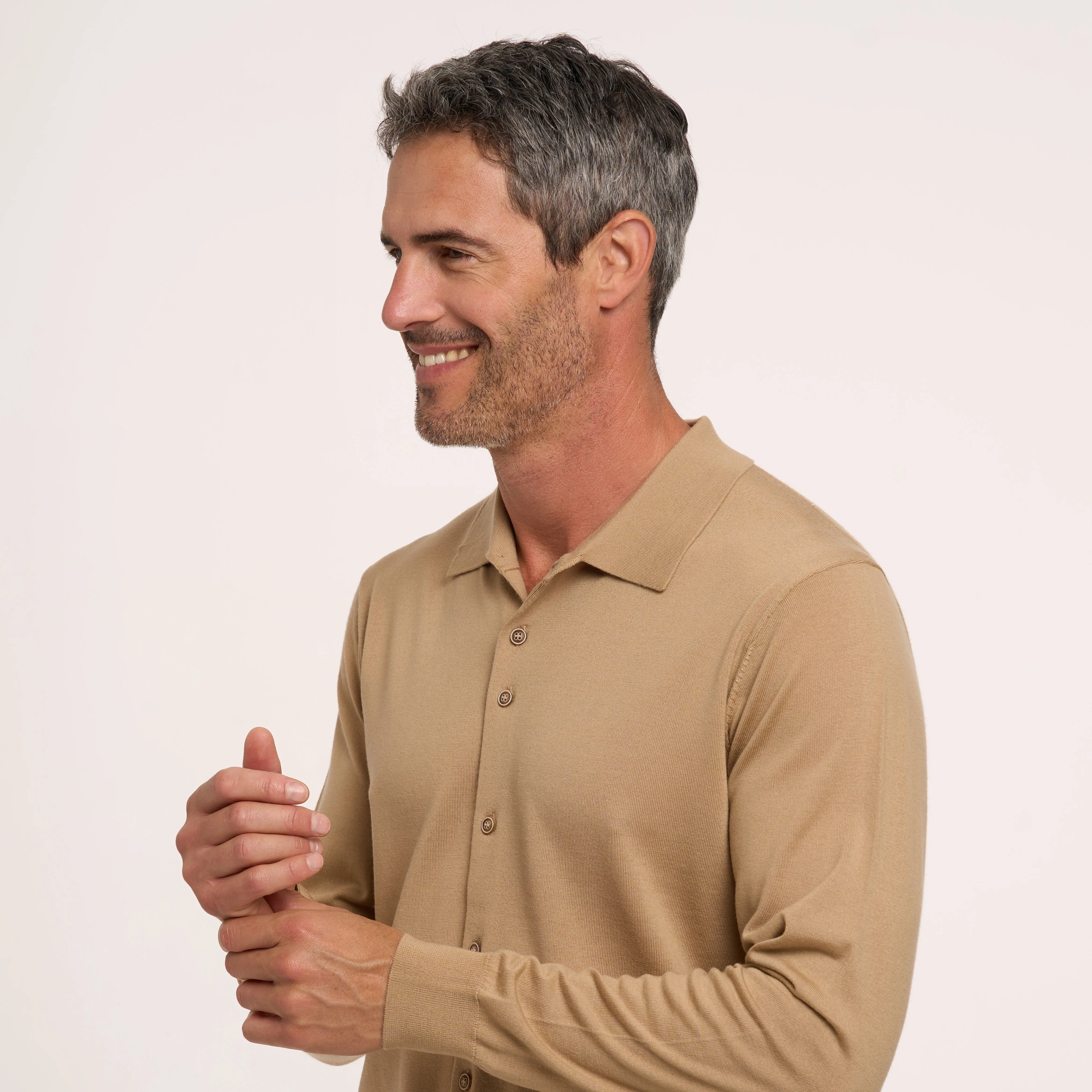 100% Merino wool knitshirt