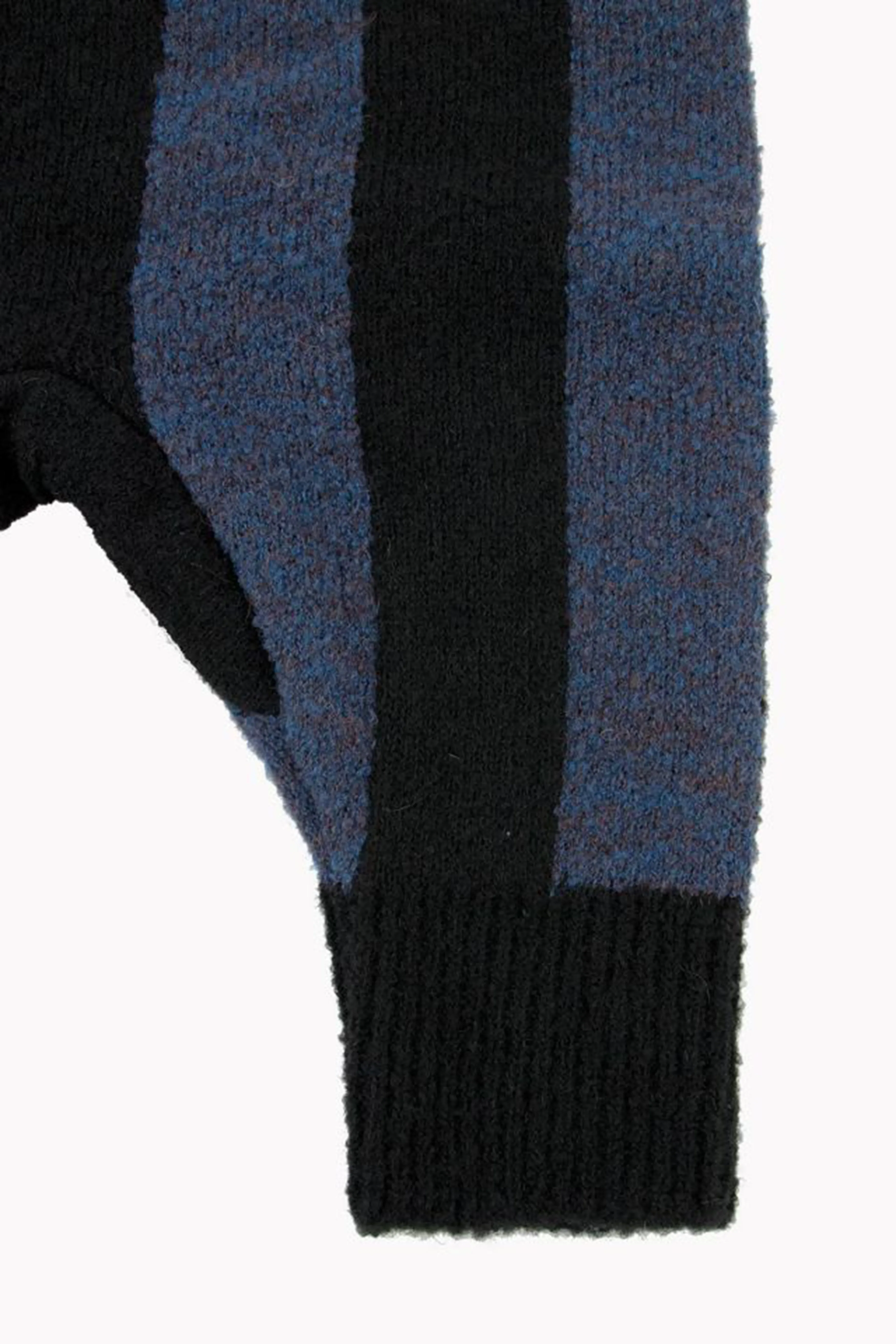 [12m] TINYCOTTONS Stripes Pant in Black/True Navy