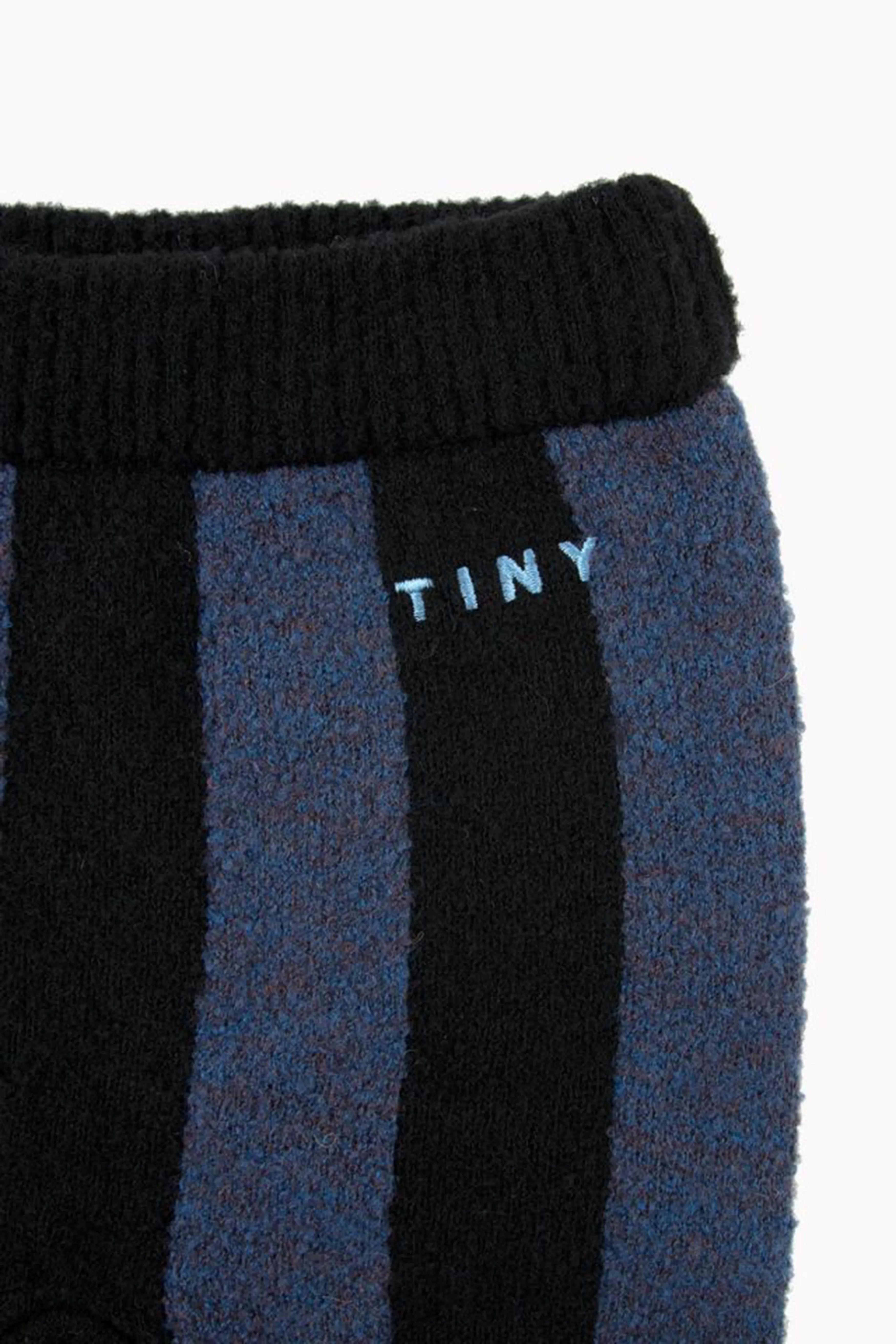 [12m] TINYCOTTONS Stripes Pant in Black/True Navy