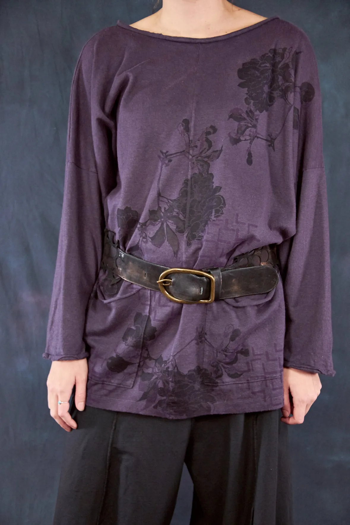 1585 Oversized Cabin Pullover Dulse-P