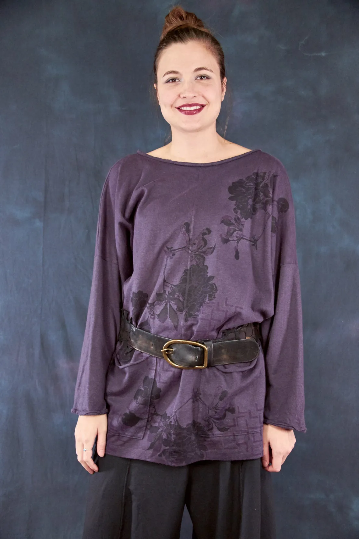 1585 Oversized Cabin Pullover Dulse-P