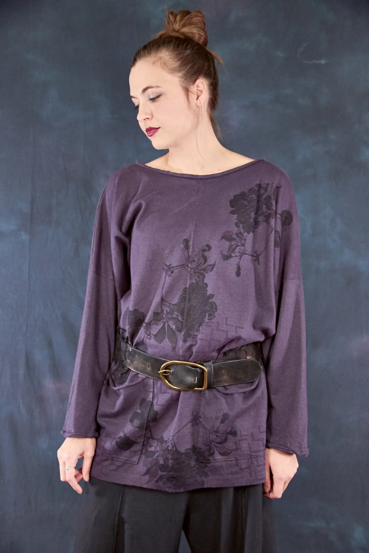 1585 Oversized Cabin Pullover Dulse-P