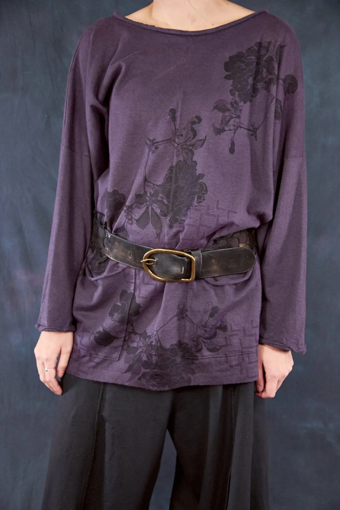 1585 Oversized Cabin Pullover Dulse-P