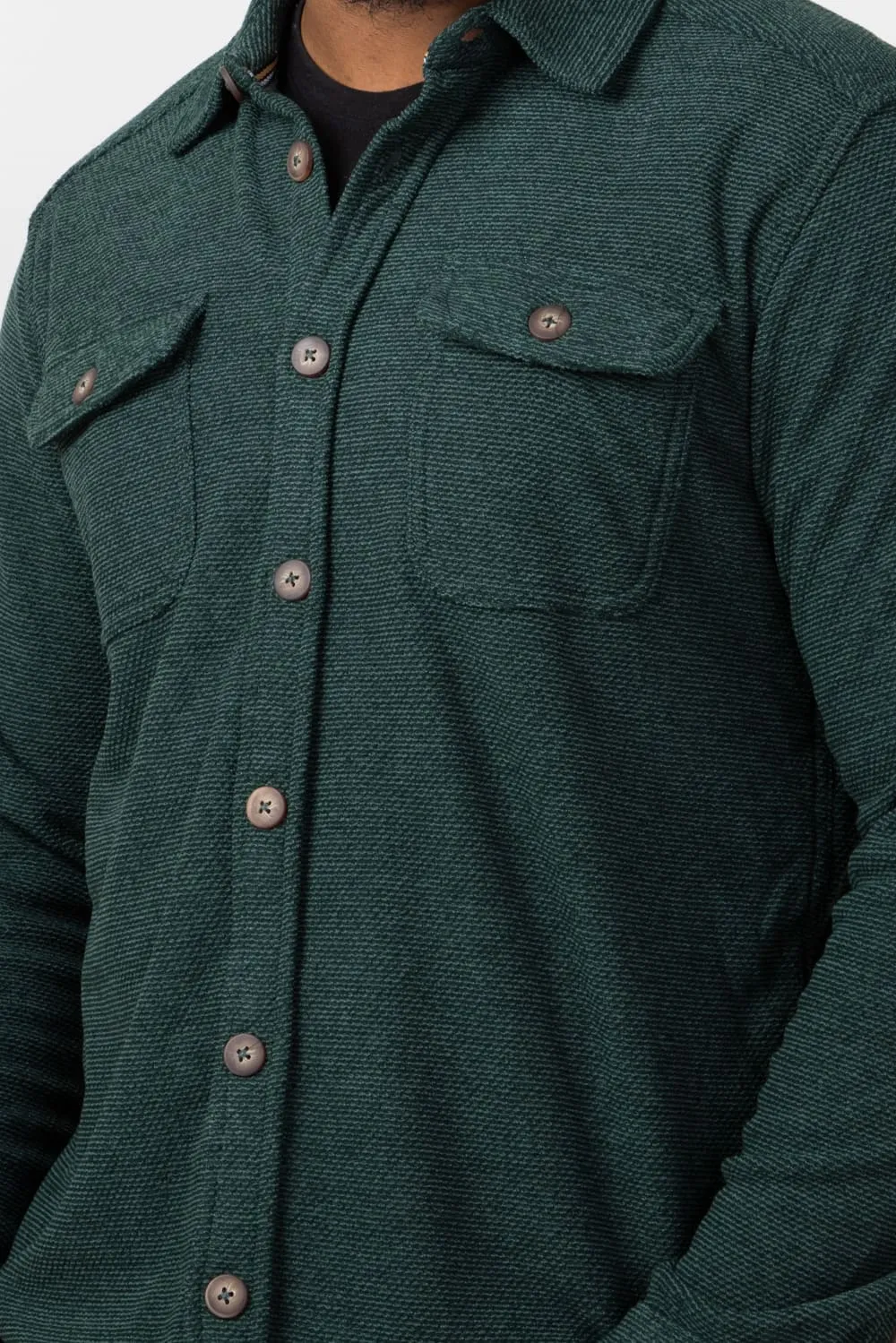 1897 Original Fleece Shirt Jacket for Men in Forest | XQ8163GL-FOREST
