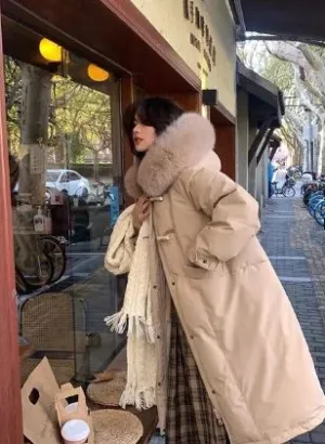 Acantha - Fashion fur collar coats