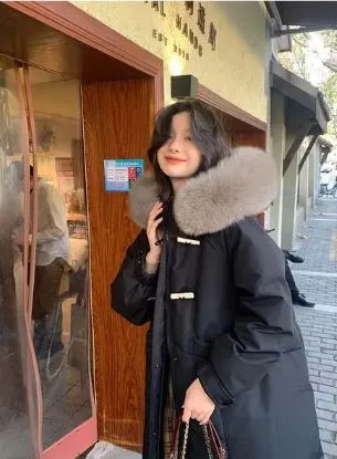Acantha - Fashion fur collar coats