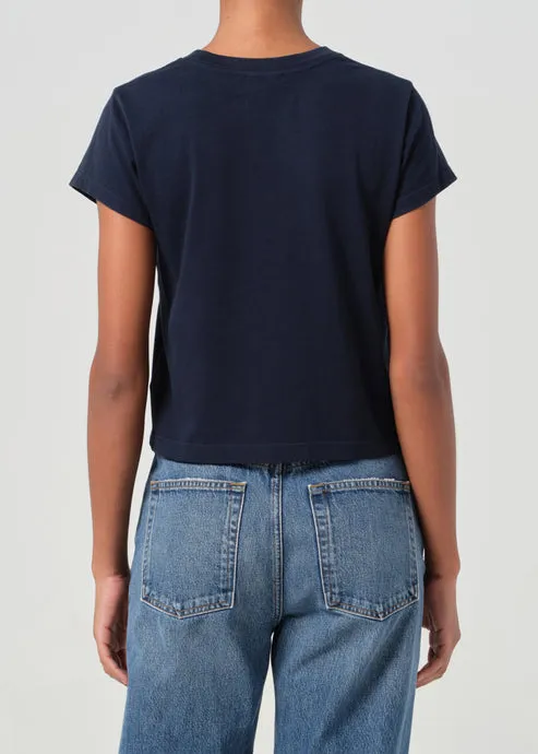 Adine Shrunken Tee - Storm