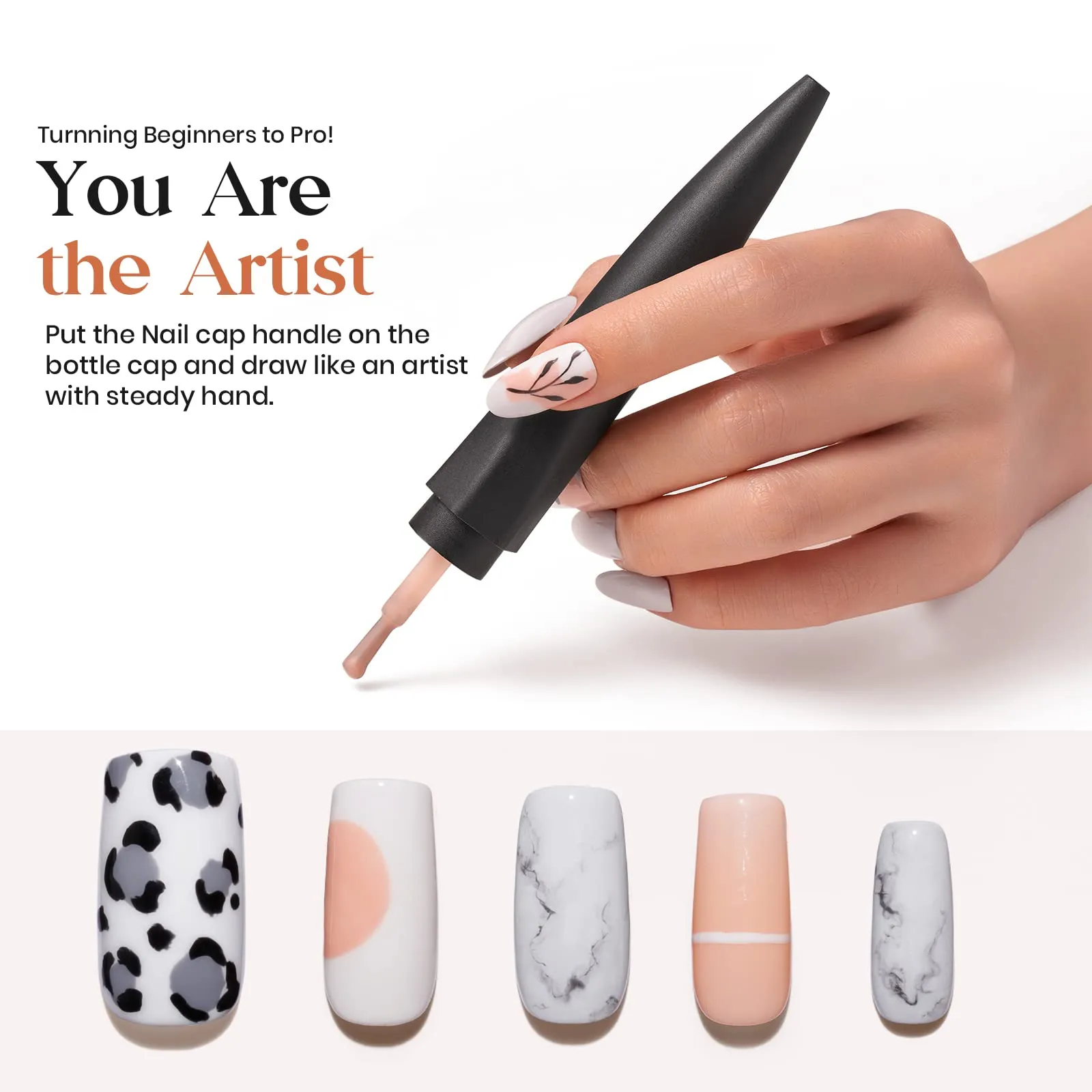 Afternoon Warmth Starter Kit: Nail Art Gels, Tools & Care Essentials