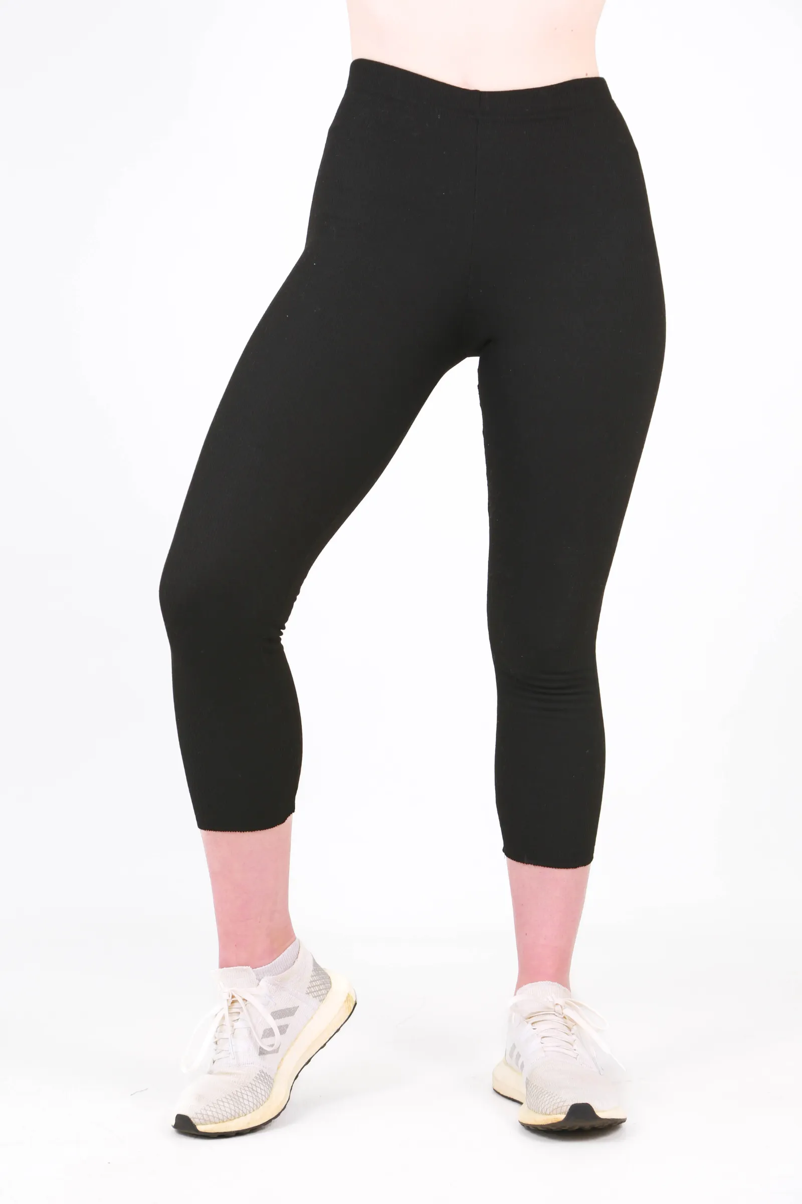 All Day Seamless capri Leggings - Black