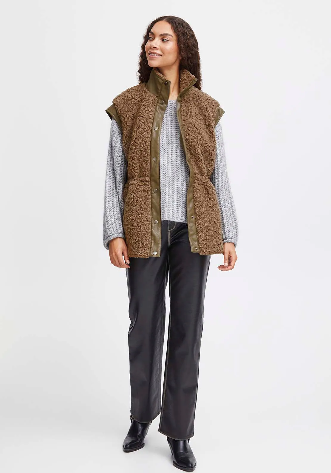 Anamaj Waistcoat - Brown