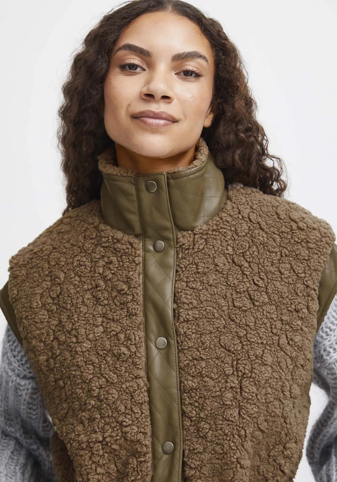 Anamaj Waistcoat - Brown