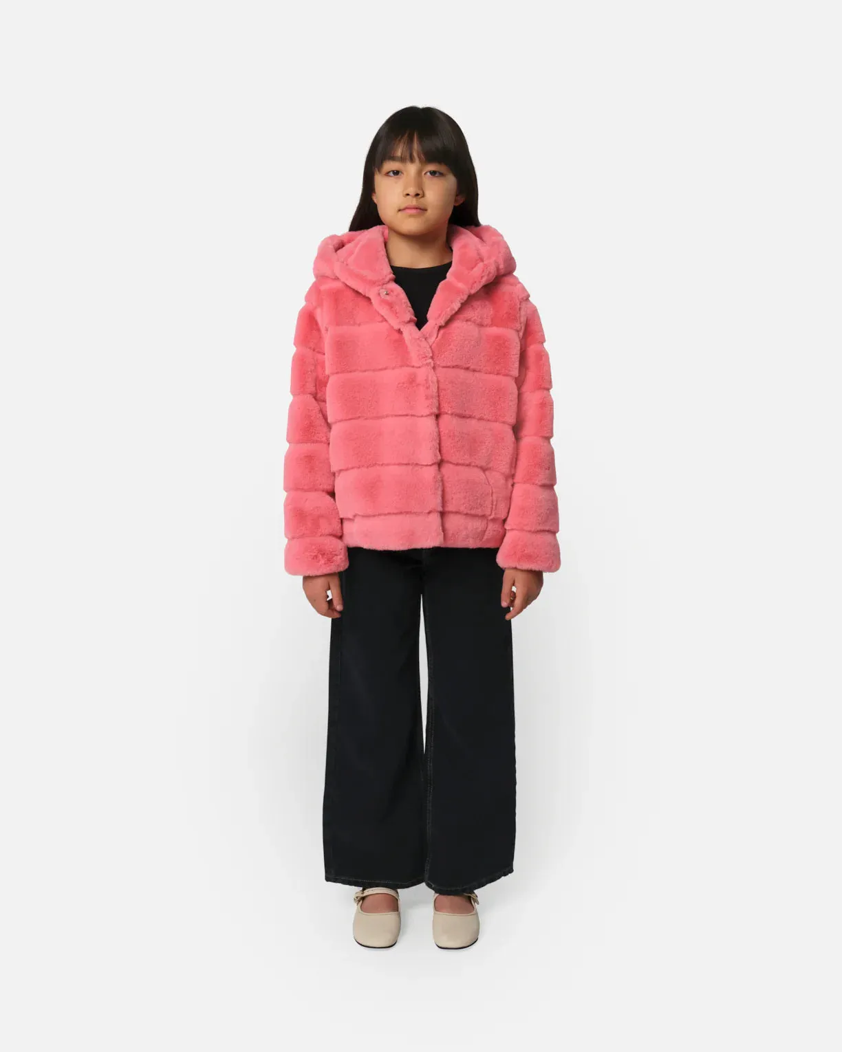 Apparis Goldy Kids Short Coat Geranium