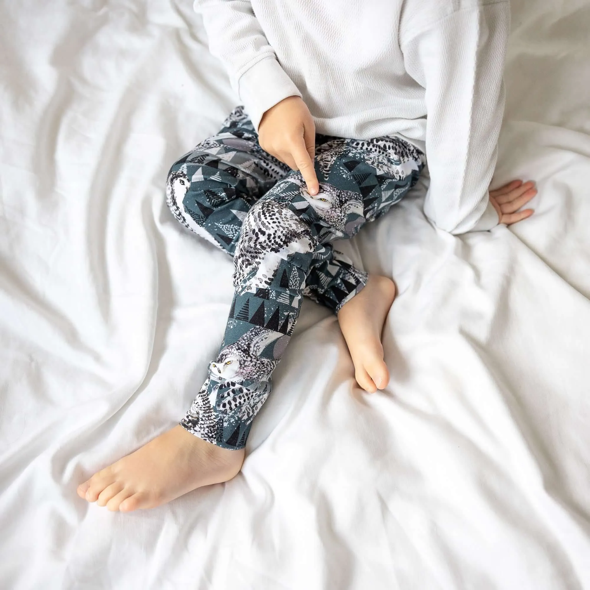 Artic Owls Child & Baby Leggings