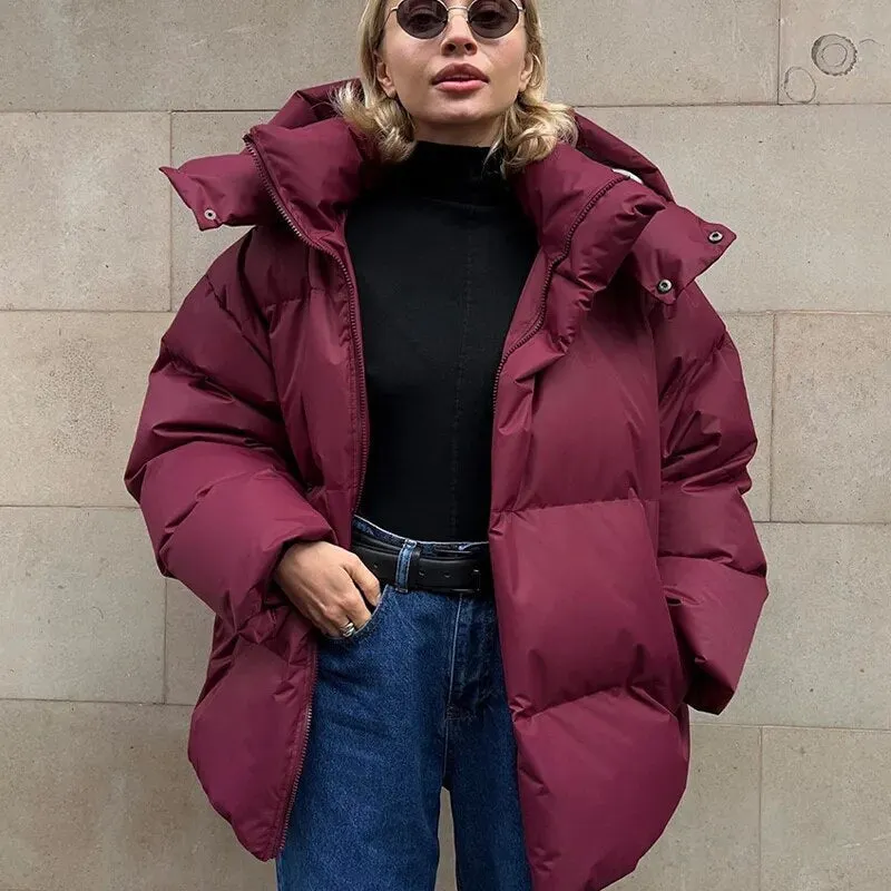 Aura | Elegant Puffy Winter Coat for Women