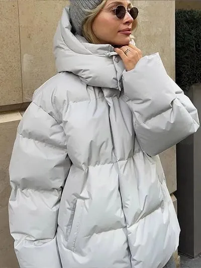 Aura | Elegant Puffy Winter Coat for Women