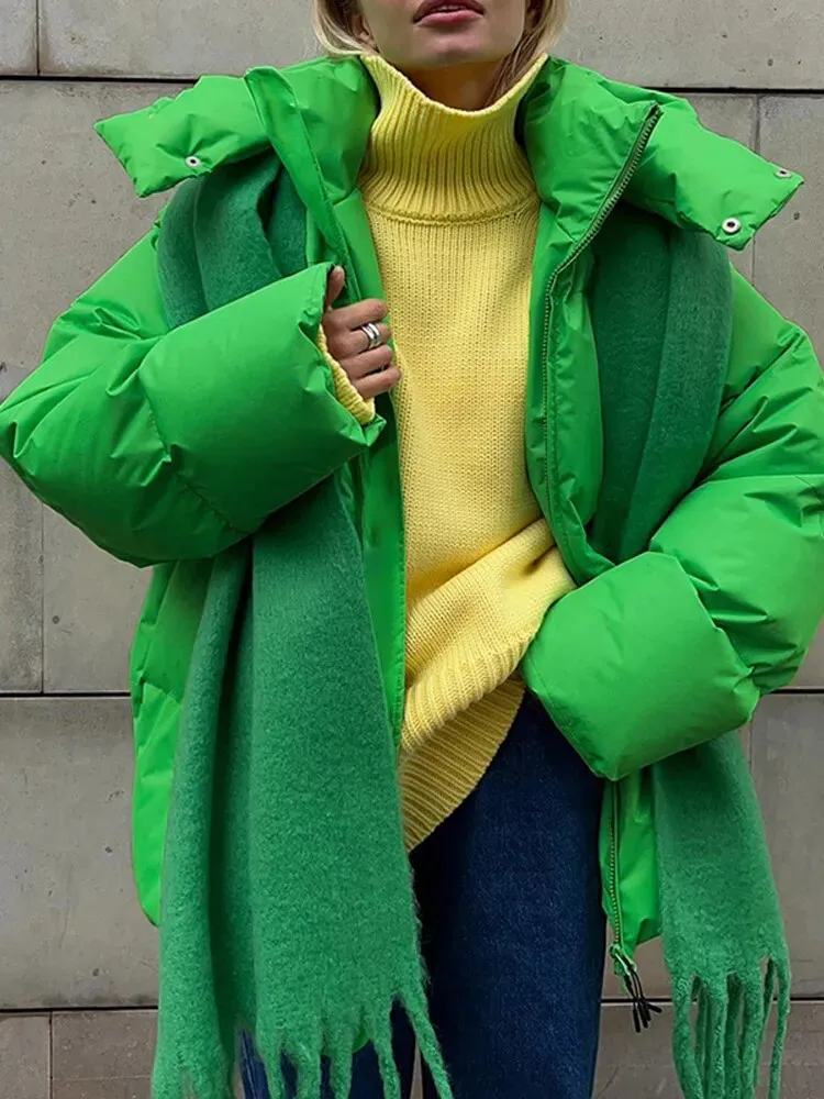 Aura | Elegant Puffy Winter Coat for Women