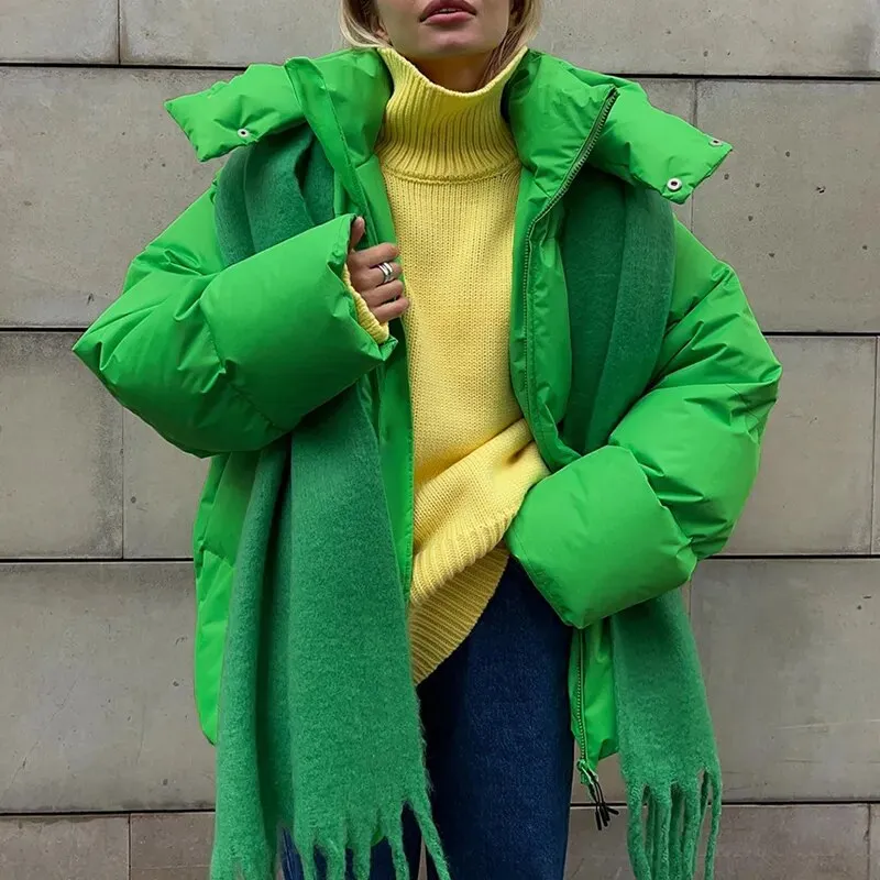 Aura | Elegant Puffy Winter Coat for Women