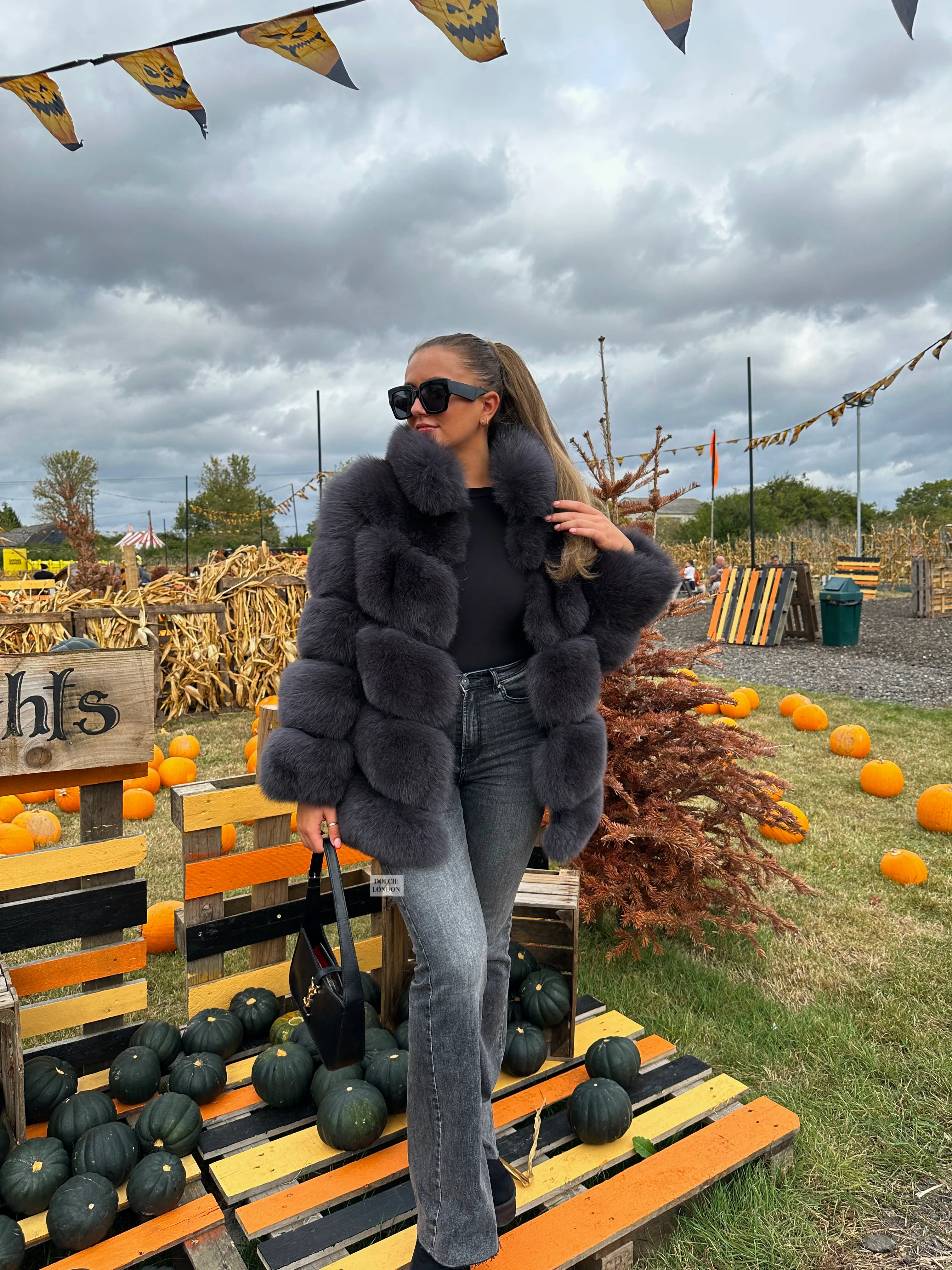 Ava™ | 5 Rows Collar Coat
