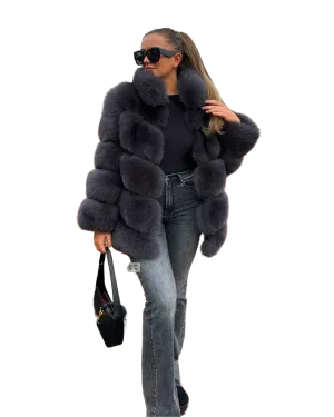 Ava™ | 5 Rows Collar Coat