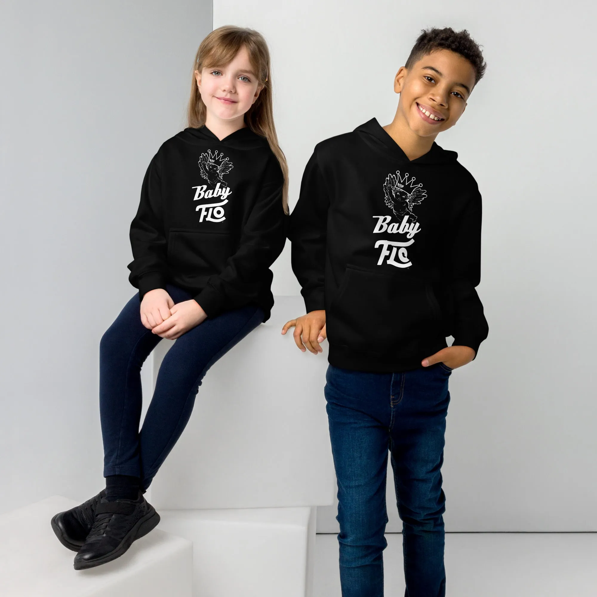 Baby FLO Youth Hoodie (White)