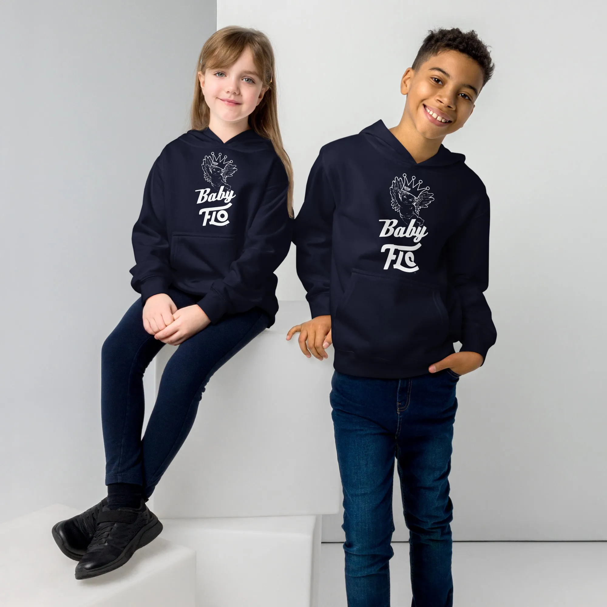 Baby FLO Youth Hoodie (White)