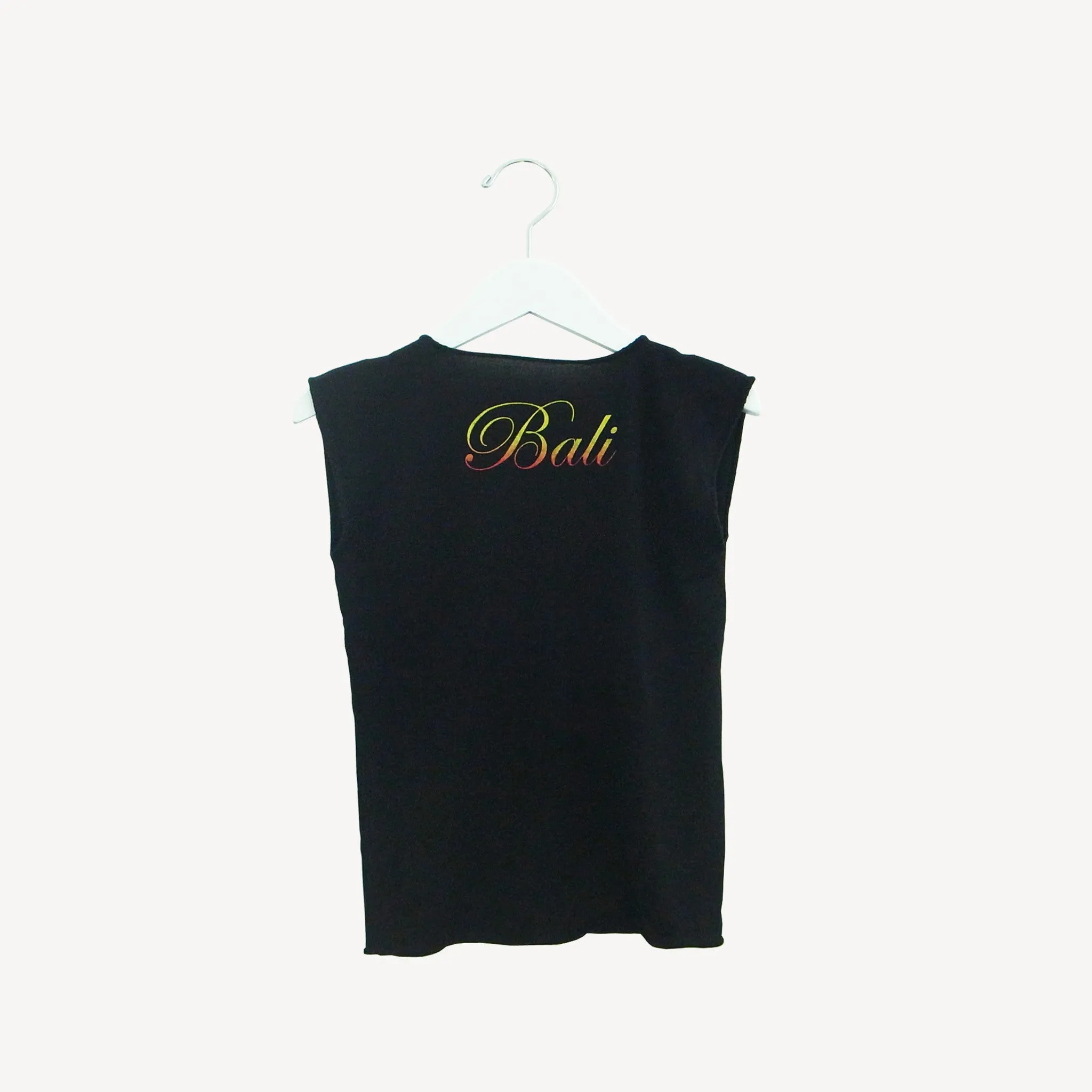 Baju bambu Bali tee black