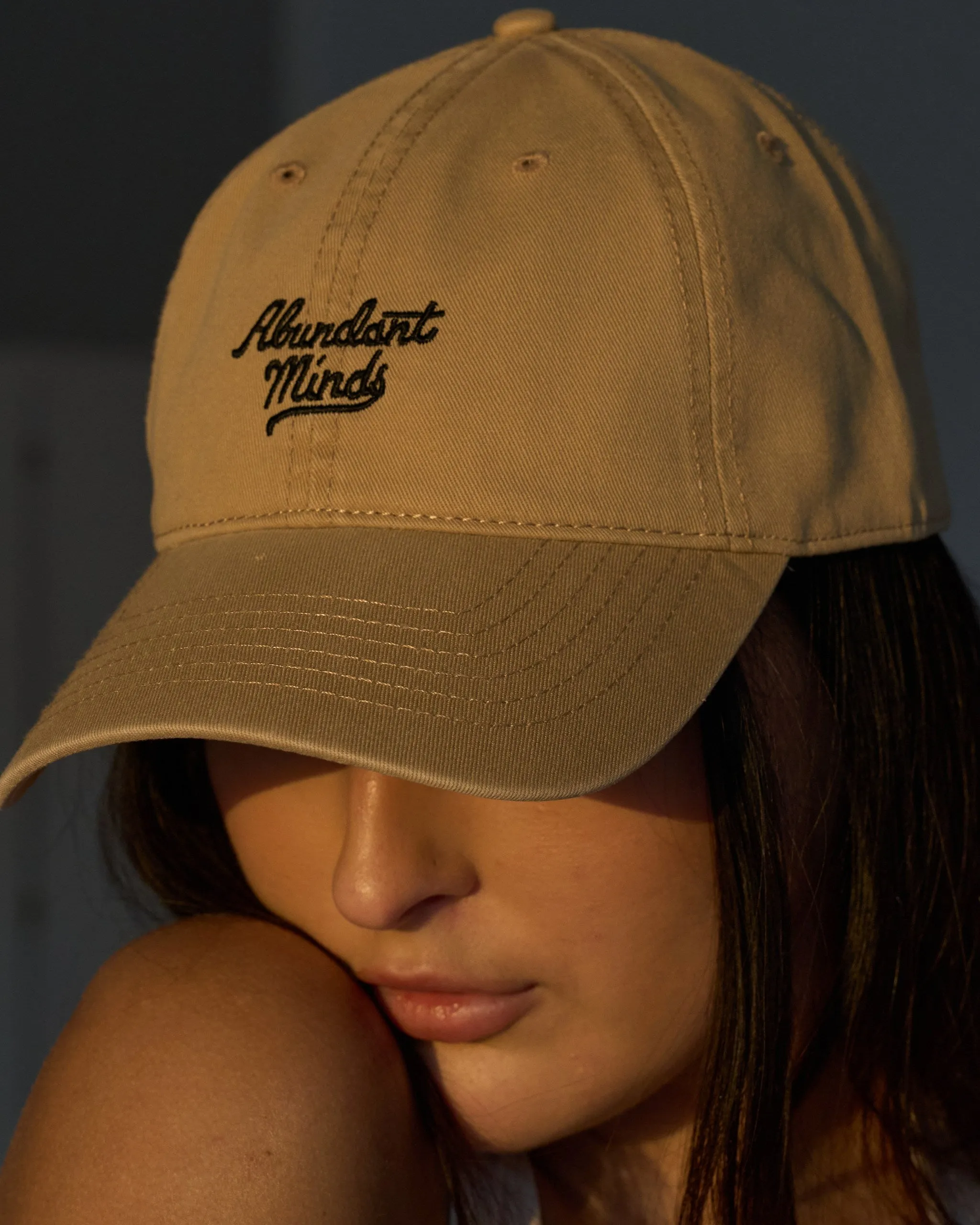 Beige Abundant Minds Cap