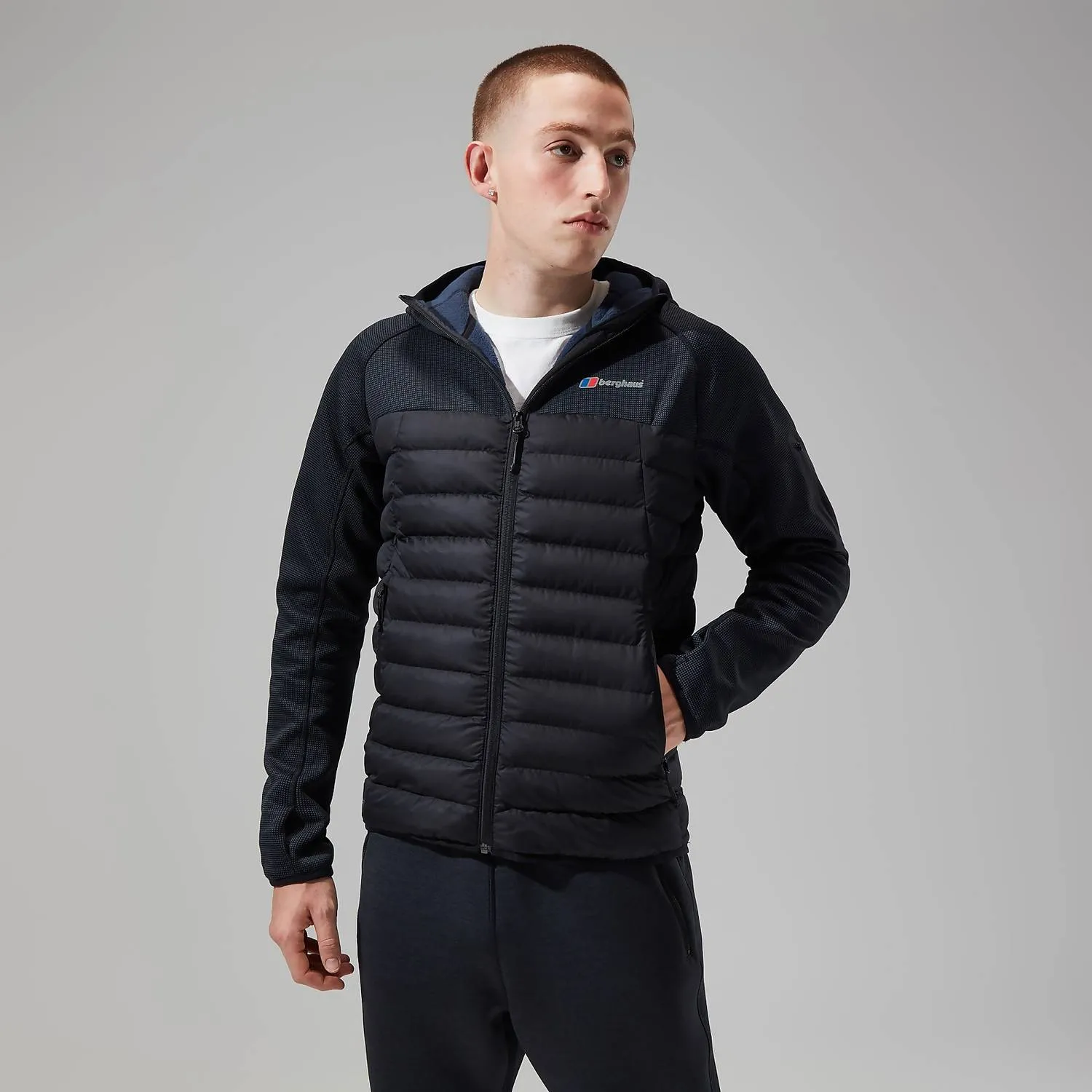 Berghaus Urb Pravitale Hybrid Jacket Black/Darkgrey