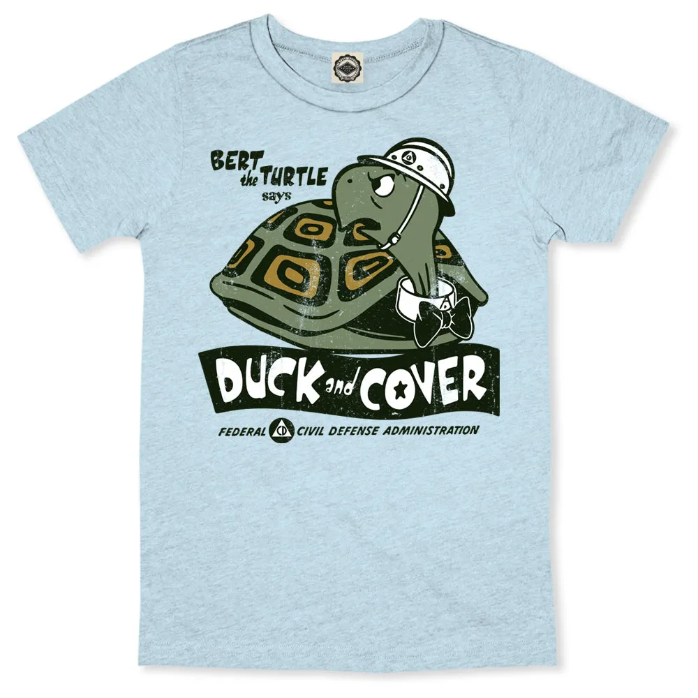 Bert The Turtle "Duck & Cover" Men's Tee