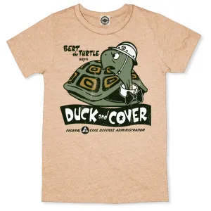 Bert The Turtle "Duck & Cover" Men's Tee