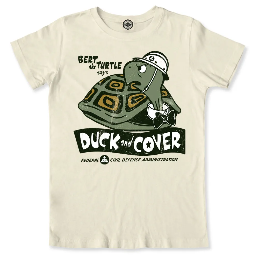 Bert The Turtle "Duck & Cover" Men's Tee