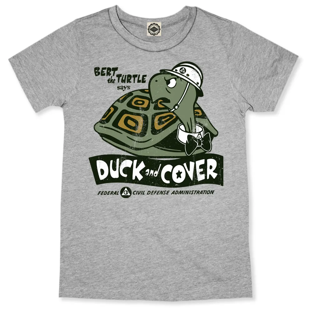 Bert The Turtle "Duck & Cover" Men's Tee