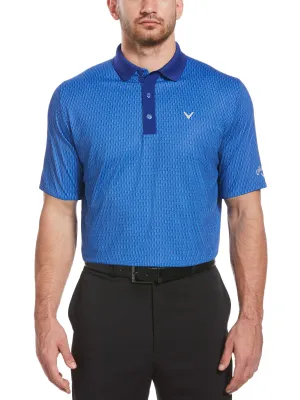 Big & Tall Allover Tees Print Swing Tech™ Polo