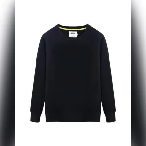 Black Winter Sweatshirt For Men