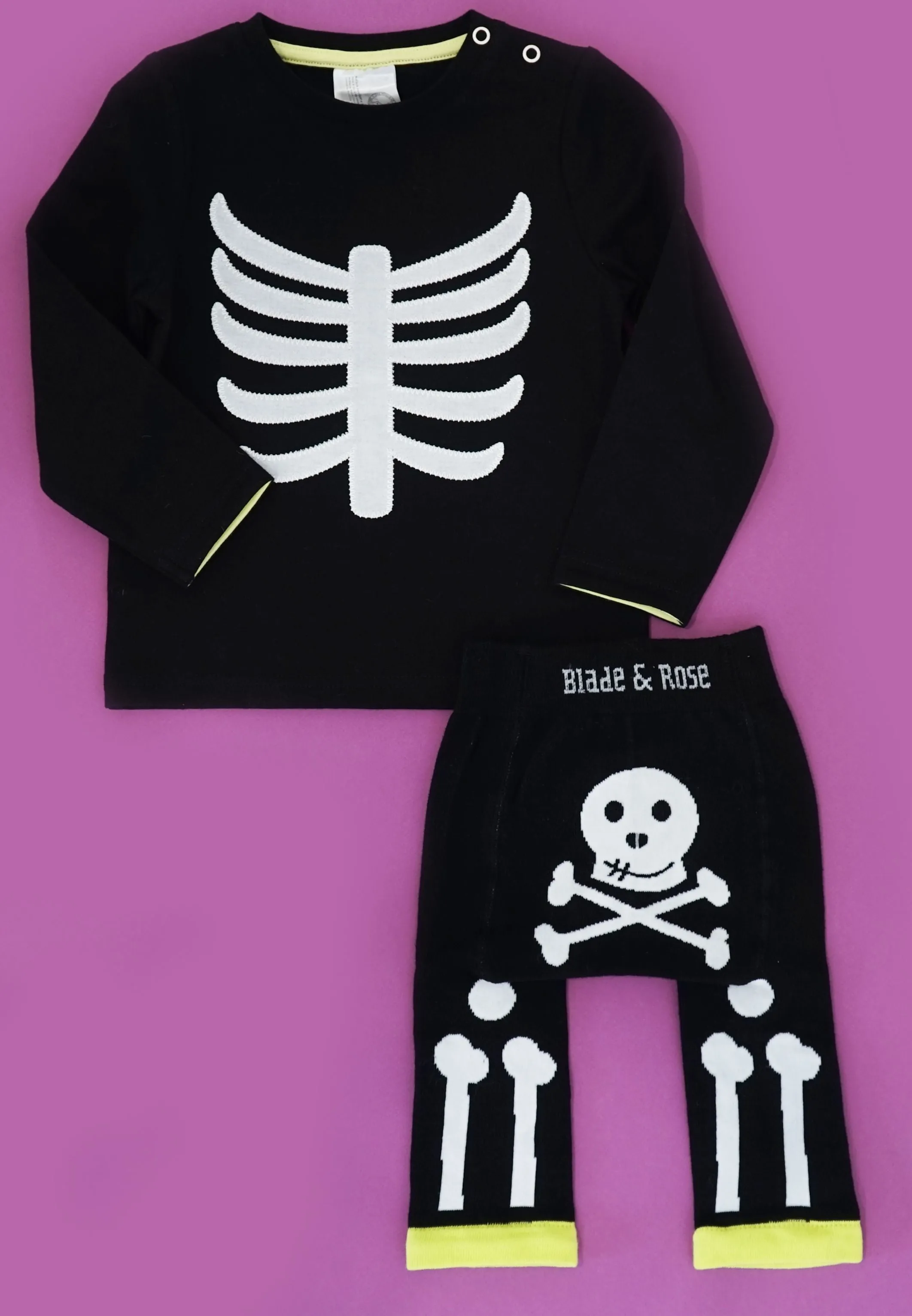 Blade & Rose Skeleton Halloween Leggings