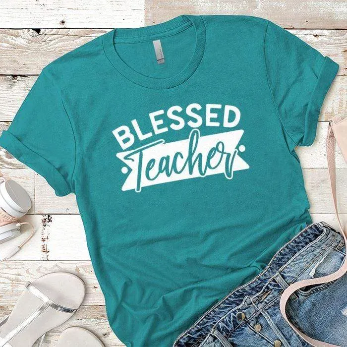 Blessed Teacher Premium Tees