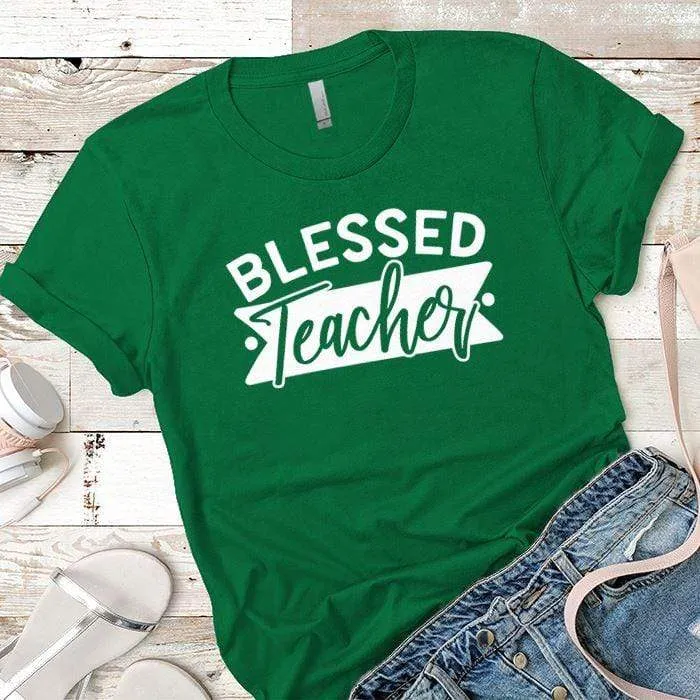 Blessed Teacher Premium Tees