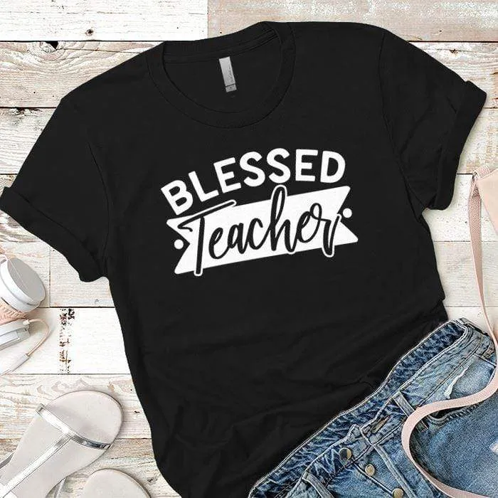 Blessed Teacher Premium Tees