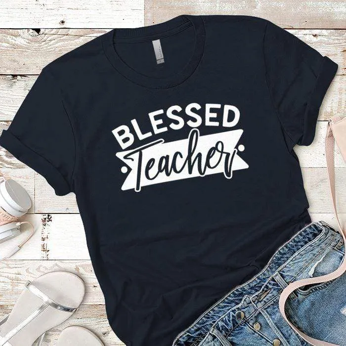 Blessed Teacher Premium Tees