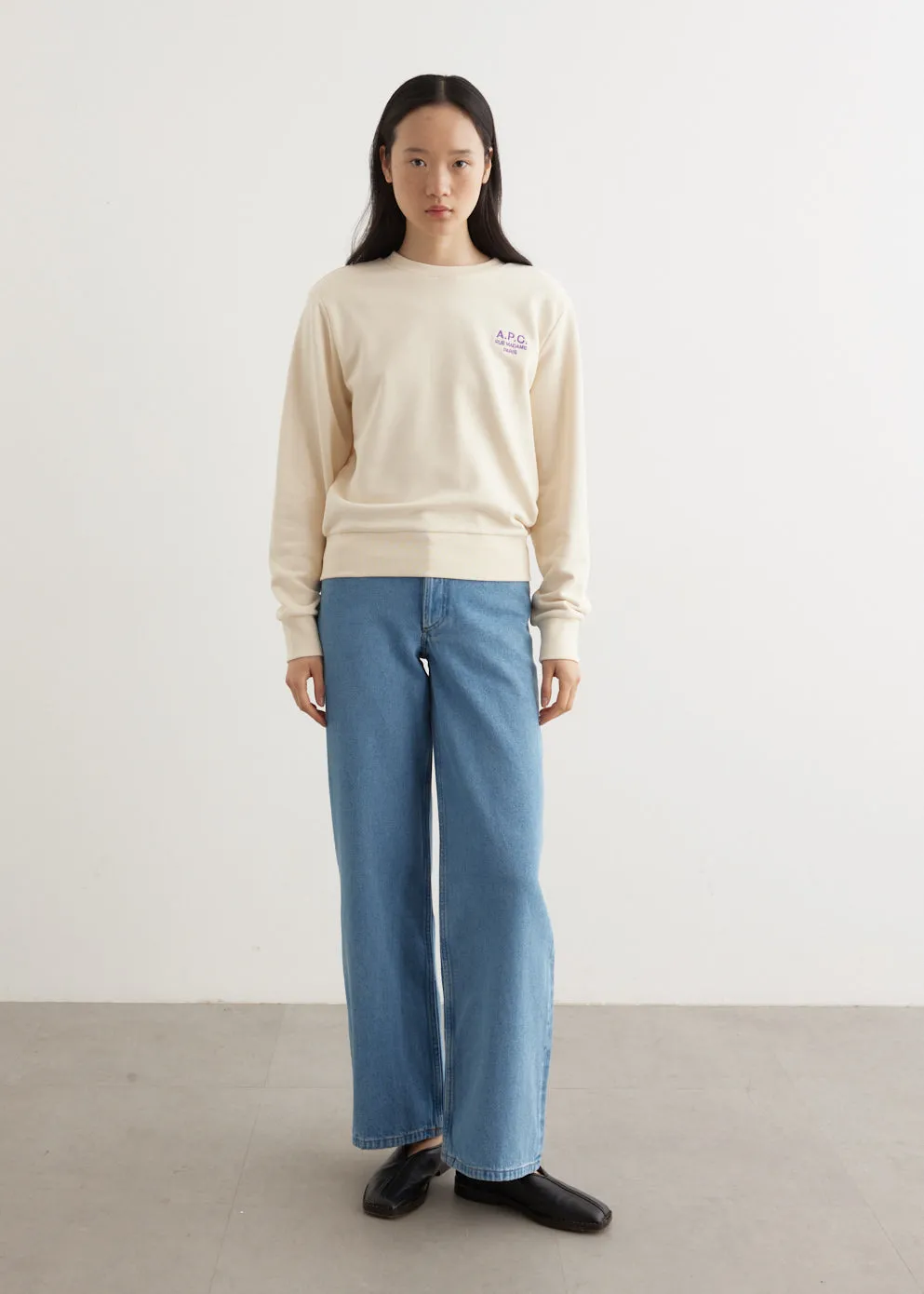 Boxy Rue Madame Sweatshirt