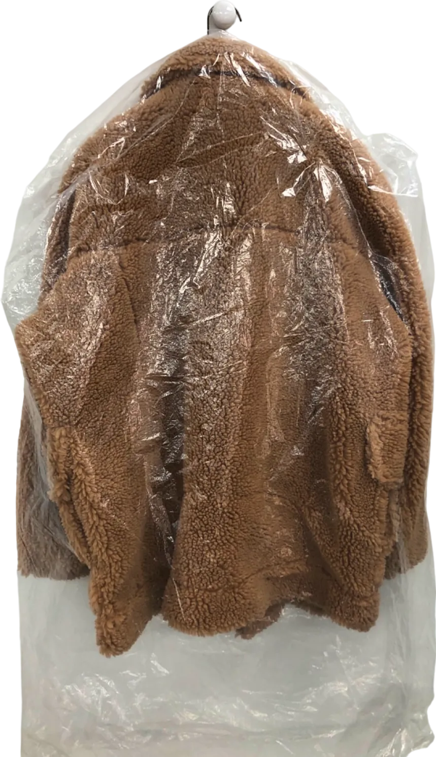 Brandon Blackwood Camel Teddy Coat UK M