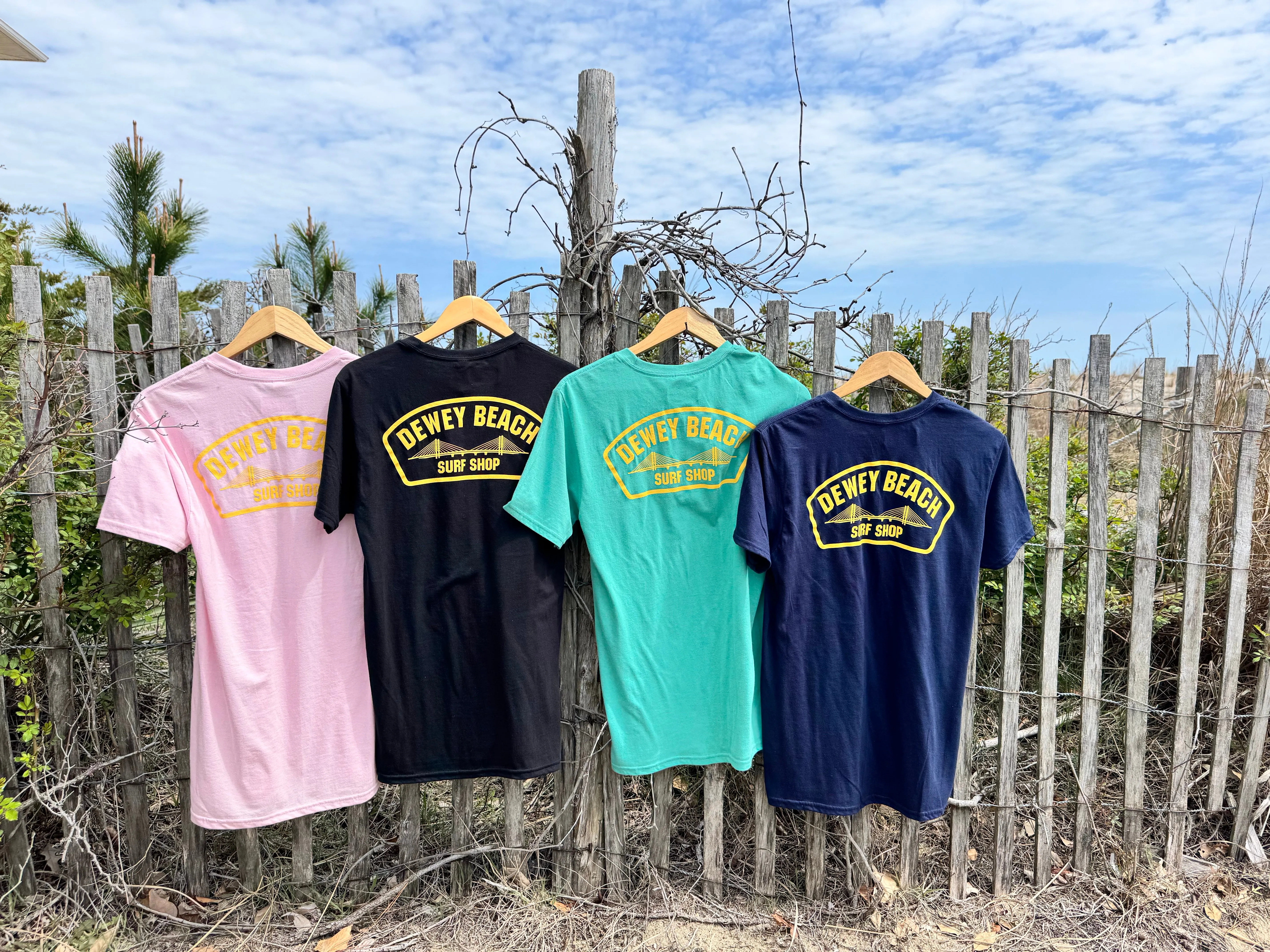 Bridge Logo Tee- Soft Pink