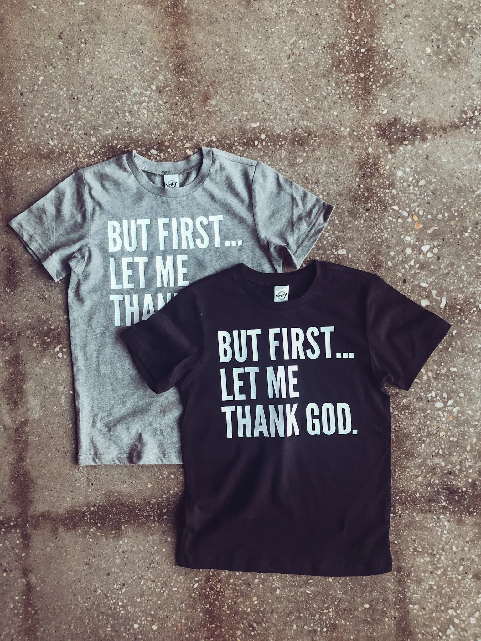 But First... Kids T-shirt