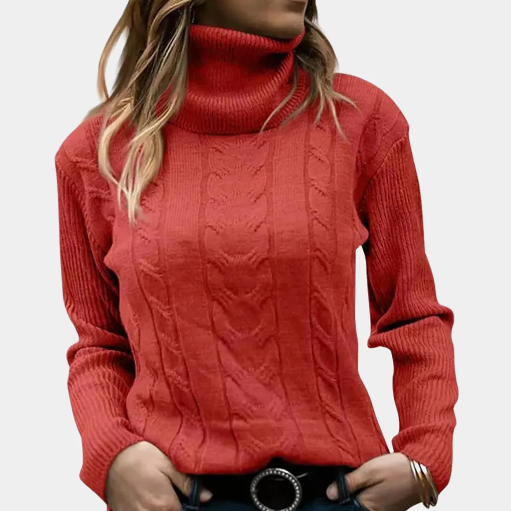 Cable-Knit Turtleneck Sweater | Classic & Cosy | Timeless Winter Style