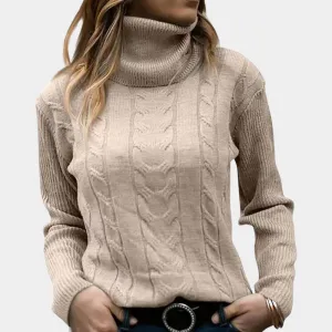 Cable-Knit Turtleneck Sweater | Classic & Cosy | Timeless Winter Style