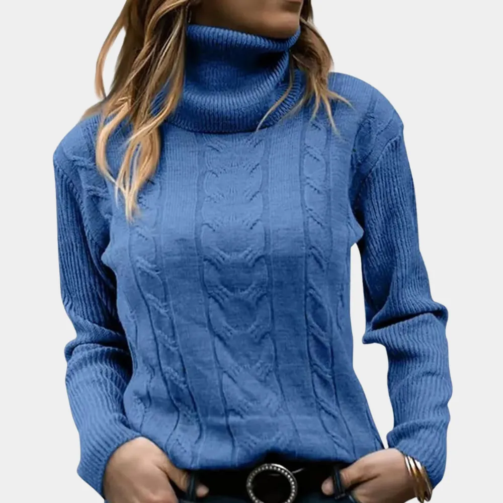 Cable-Knit Turtleneck Sweater | Classic & Cosy | Timeless Winter Style