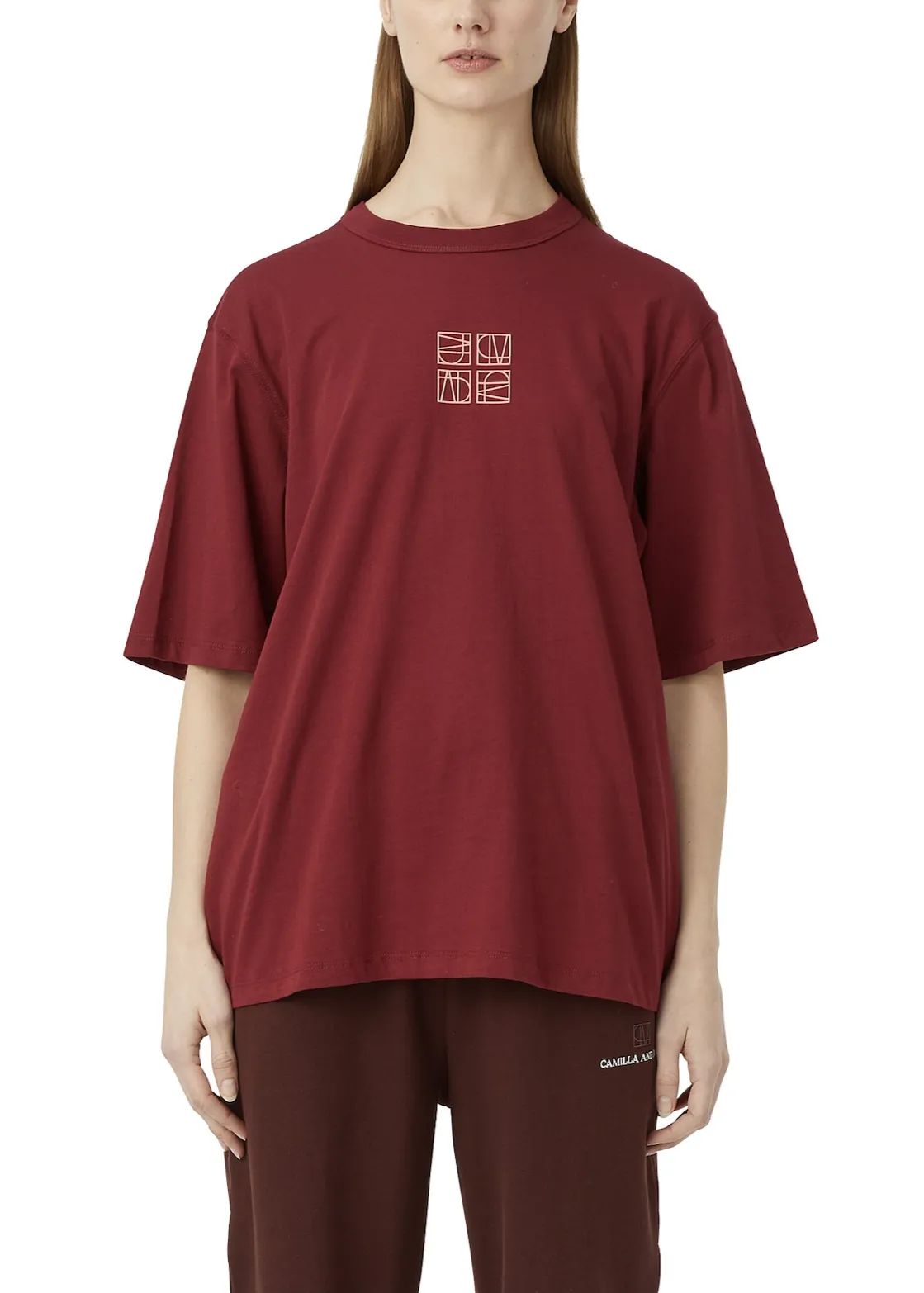 CAMILLA & MARC Monica Tee - Burgundy