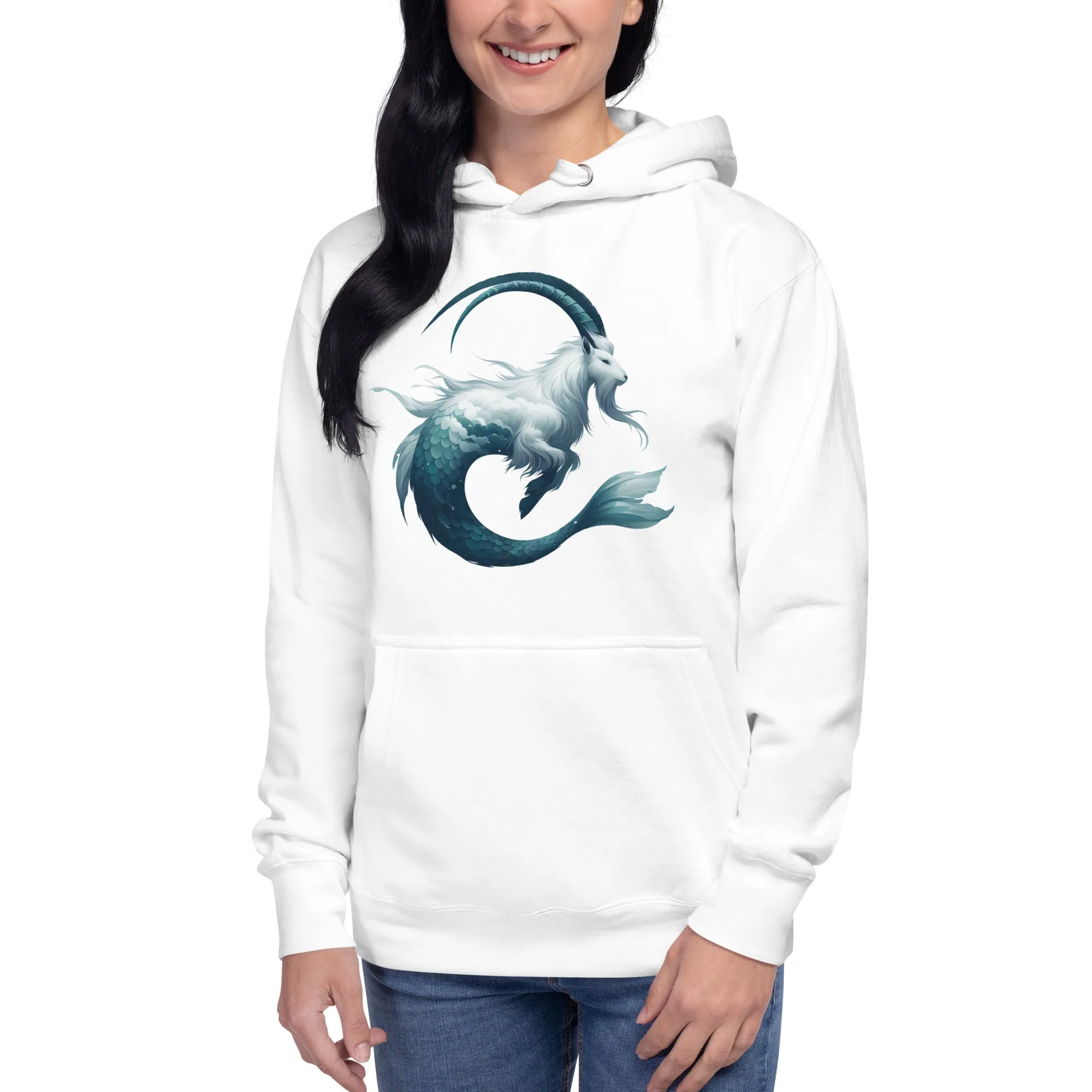 Capricorn Hoodie - White